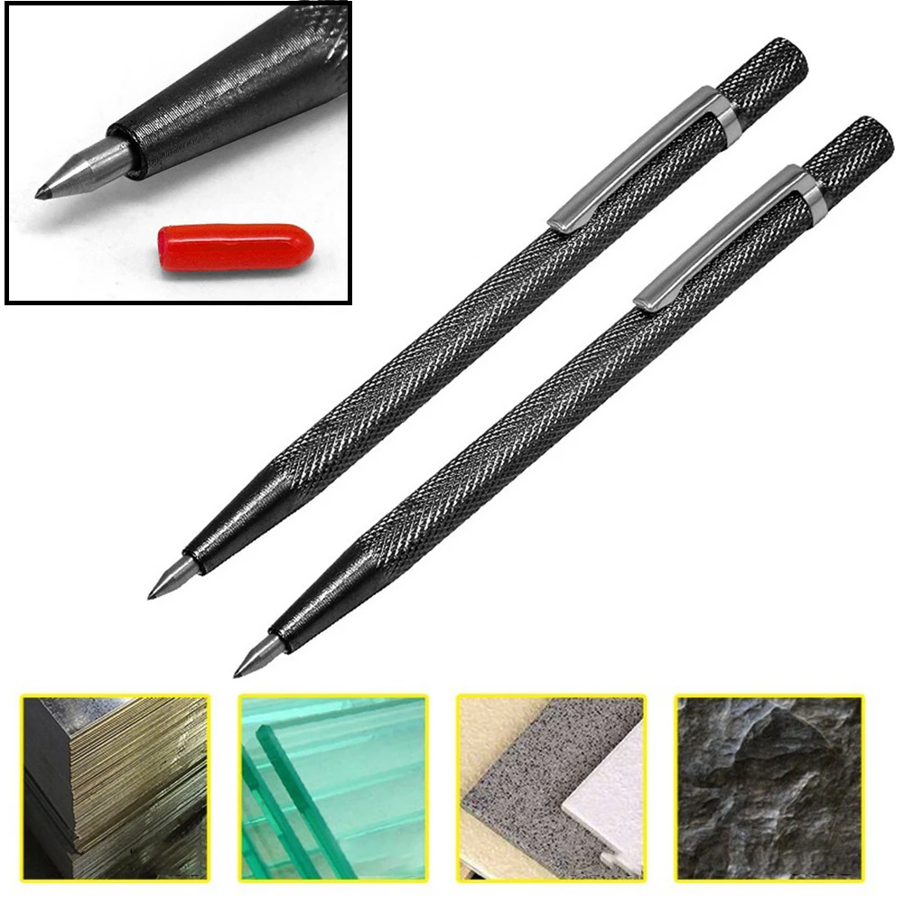 Marking Tools In Workshop - セラミックタイルツール ワークショップ機器 切断ペン 硬質金属レタリングペン マーキング彫刻ペン 金属タイル切断ペン