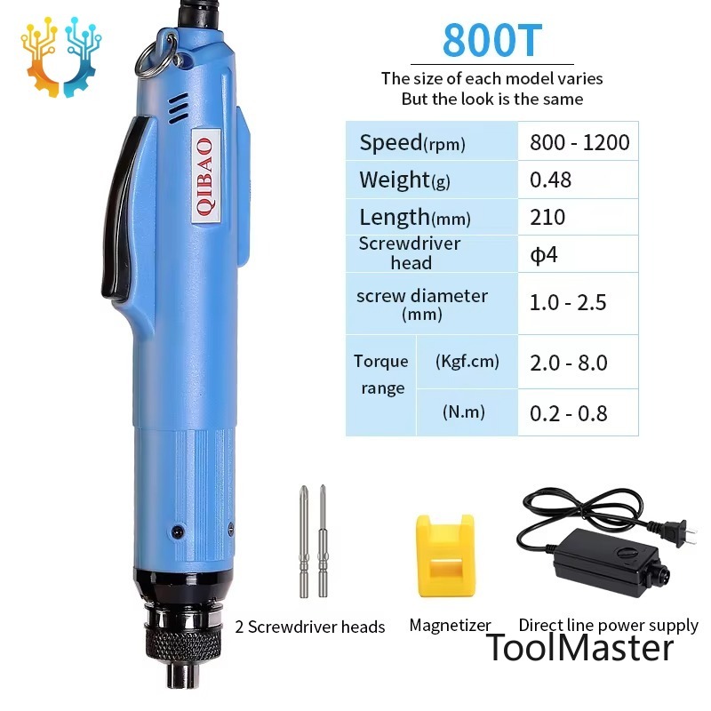 Power Tools For Workshop - 【2026】800T自動電動ドライバーハンドドリル電動工具電動ドライバー工業用精密
