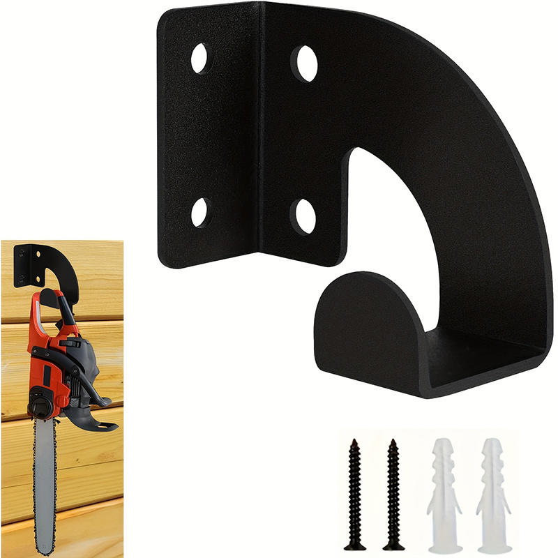 Workshop Tools Hanging - 頑丈な金属製チェーンソー壁掛けハンガー、作業場用工具収納ラック、ガーデンバリカン、芝刈り機、ヘッジシアー用吊り下げホルダー