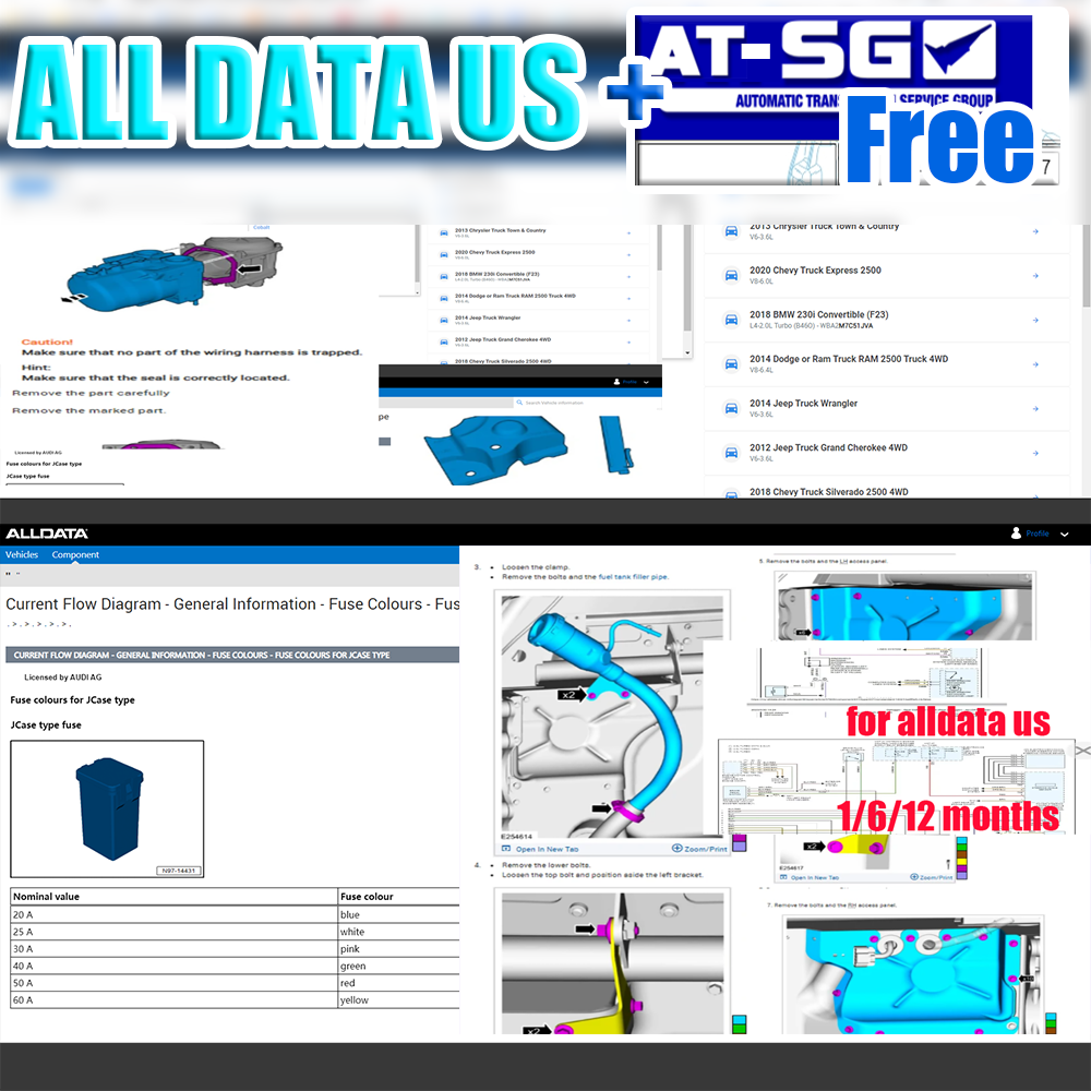 Tools At Workshop - Alldata US フルバージョン オンラインログインアカウント 配線図 車両修理ソフトウェア