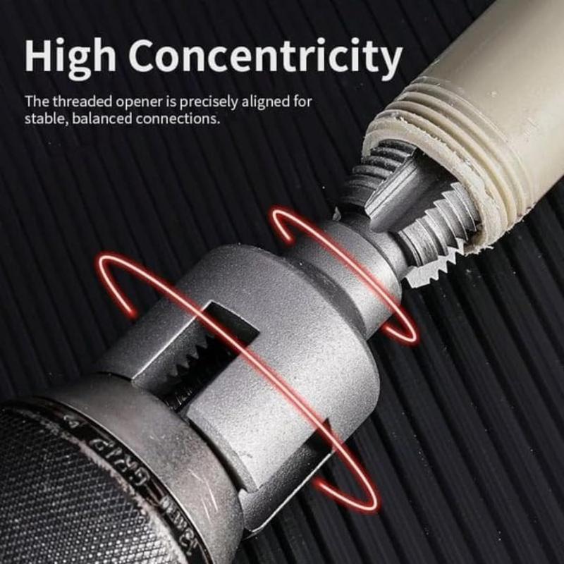 1セットパイプねじ切り工具一体型内外管ねじ切り工具電動ドリル - Power Tools For Workshop のレビューと価格