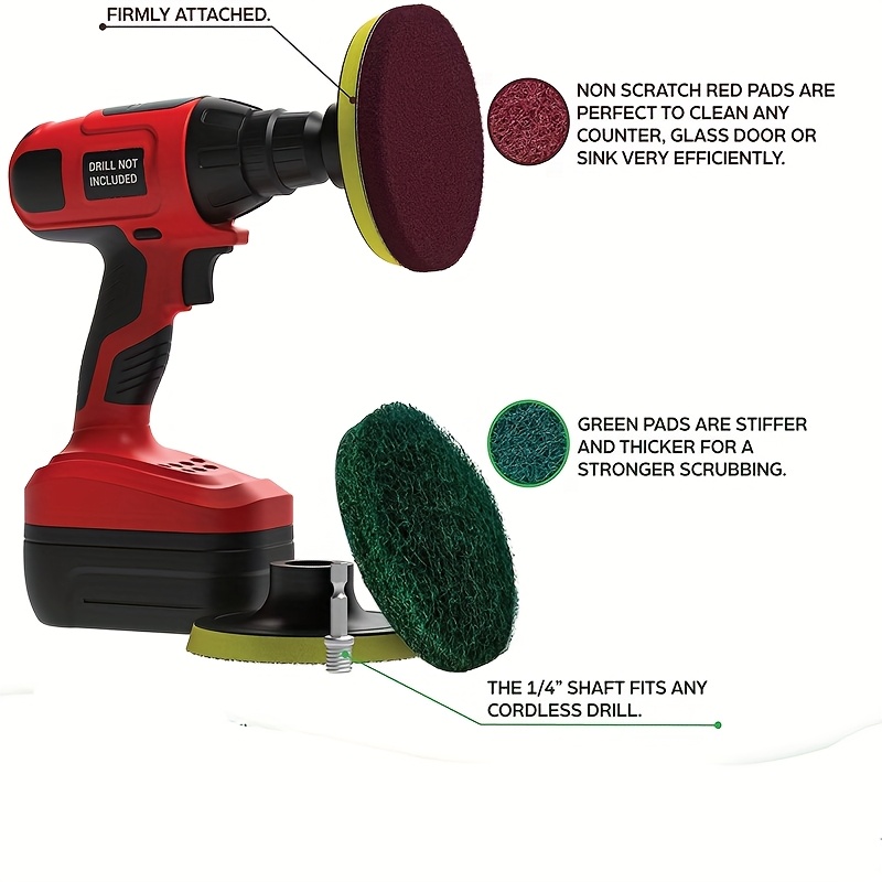 車用電動ドリルブラシキット電動クリーニングブラシツール研磨パ - Power Tools For Workshop のレビューと価格
