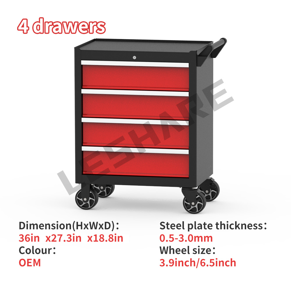 中国OEM卸売4段ローリングローラートロリーワークショップメ - Tools Trolley For Workshop のレビューと価格