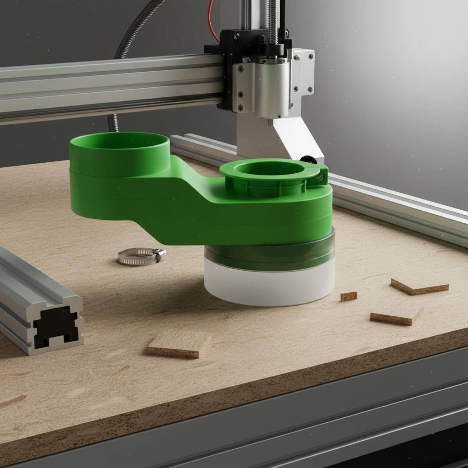 スピンドルダストカバー クリーンカッティング CNCダストフ - Tools For Woodworking Workshop のレビューと価格