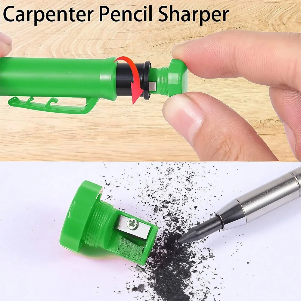 金属製ロングチップメカニカルペンシルキット、木工用深穴マーキ - Marking Tools In Workshop のレビューと価格