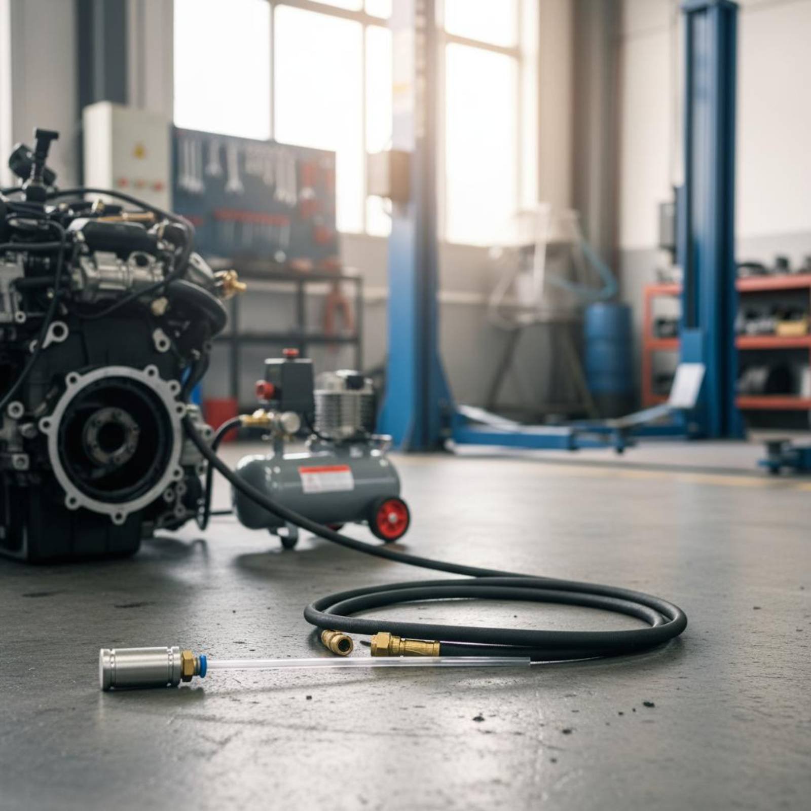 6 ピース空気圧オイル吸引チューブ金属コネクタオイル抽出ホー - Tools Workshops のレビューと価格