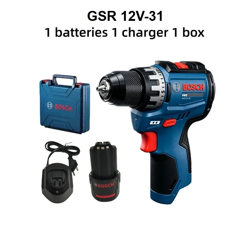 ボッシュ プロフェッショナル GSR 12V-31 コードレ - Power Tools For Workshop のレビューと価格