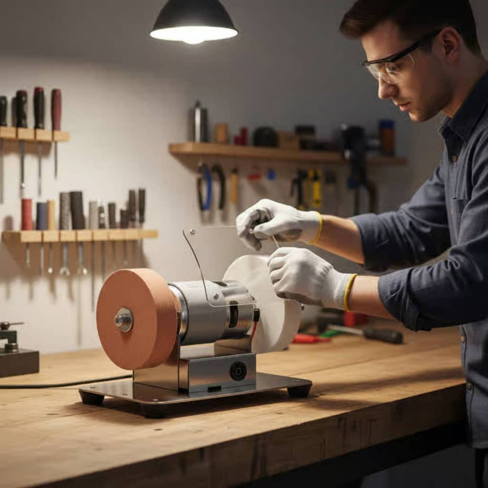 ミニベンチグラインダー多機能小型カウンタートップグラインダー - Power Tools For Workshop のレビューと価格