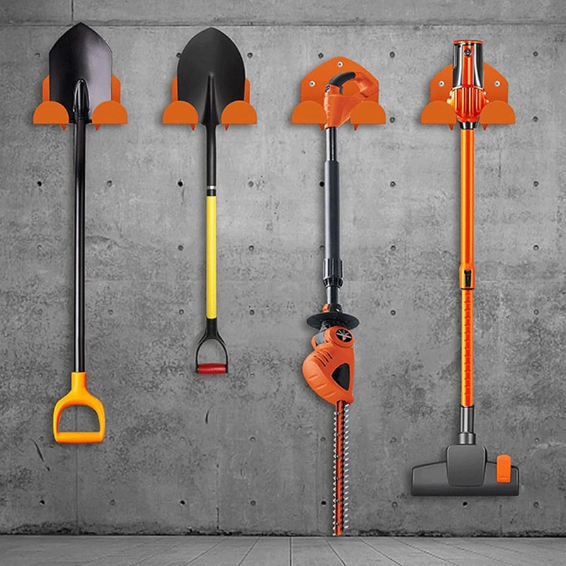 雑草トリマーハンガー 高耐久スチール製壁掛け式ガーデンツール - Workshop Tools Hanging のレビューと価格