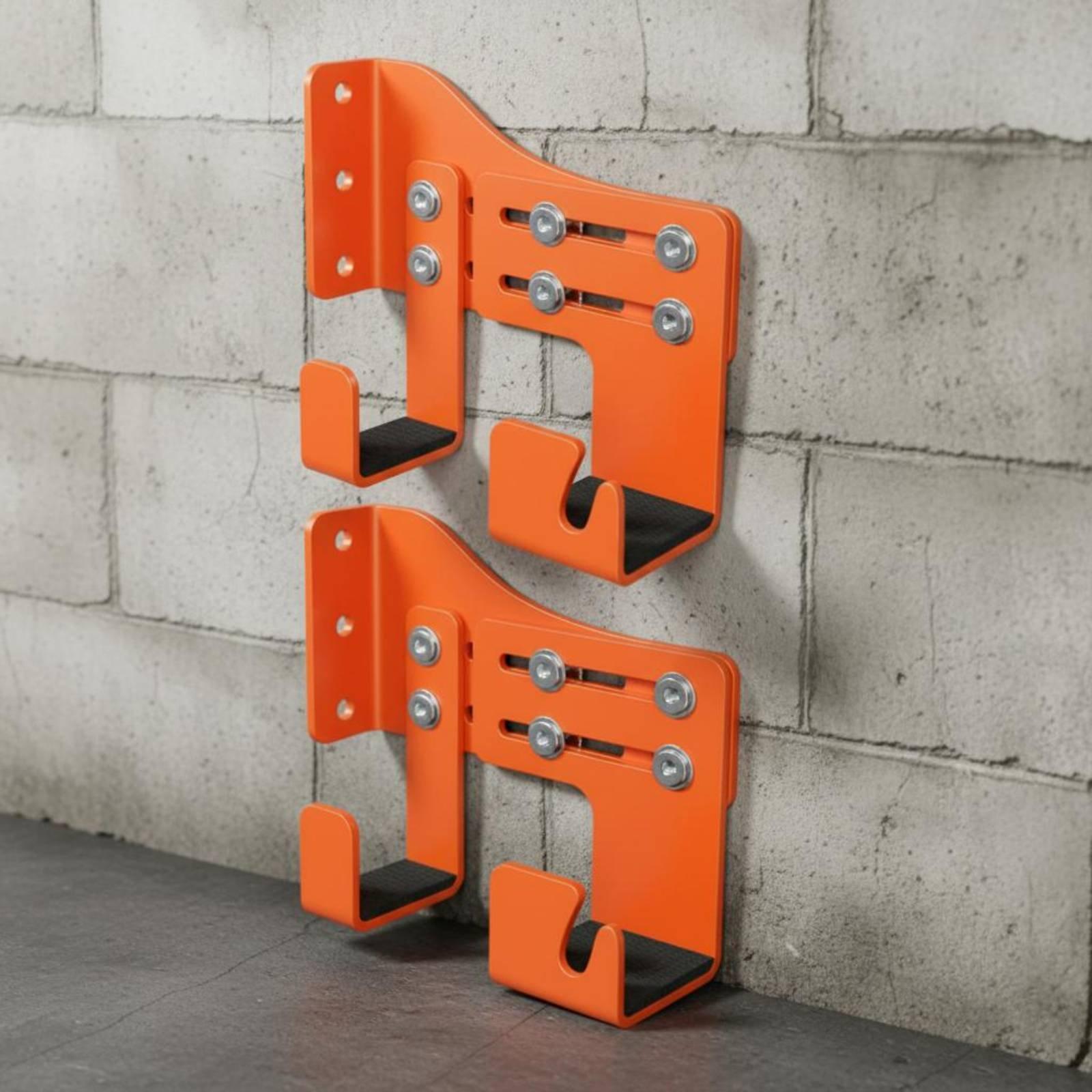 2ピース伐採ツール壁掛けハンガー、二重吊り下げ式伐採ツールフ - Workshop Tools Hanging のレビューと価格