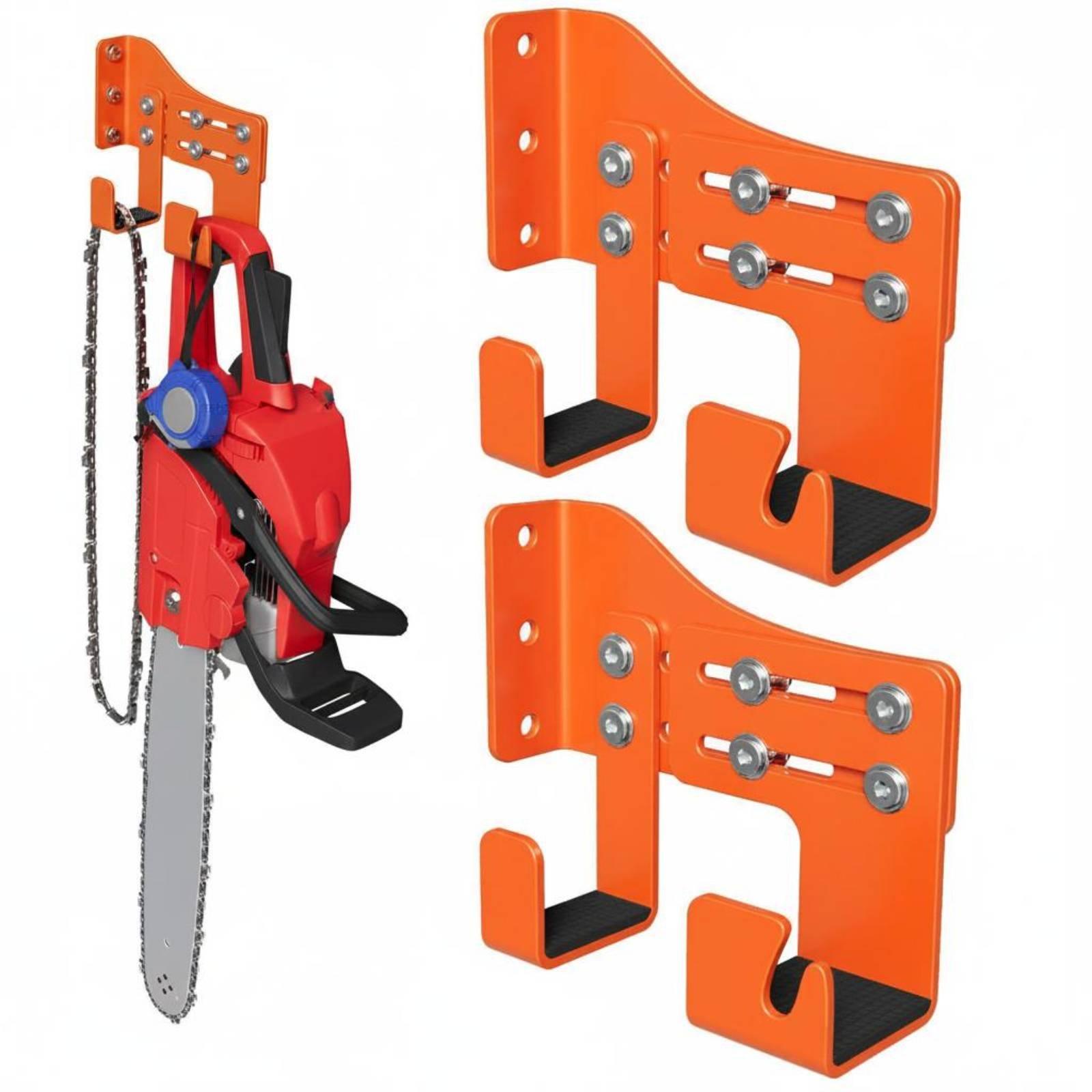 2ピース伐採ツール壁掛けハンガー、二重吊り下げ式伐採ツールフ - Workshop Tools Hanging のレビューと価格