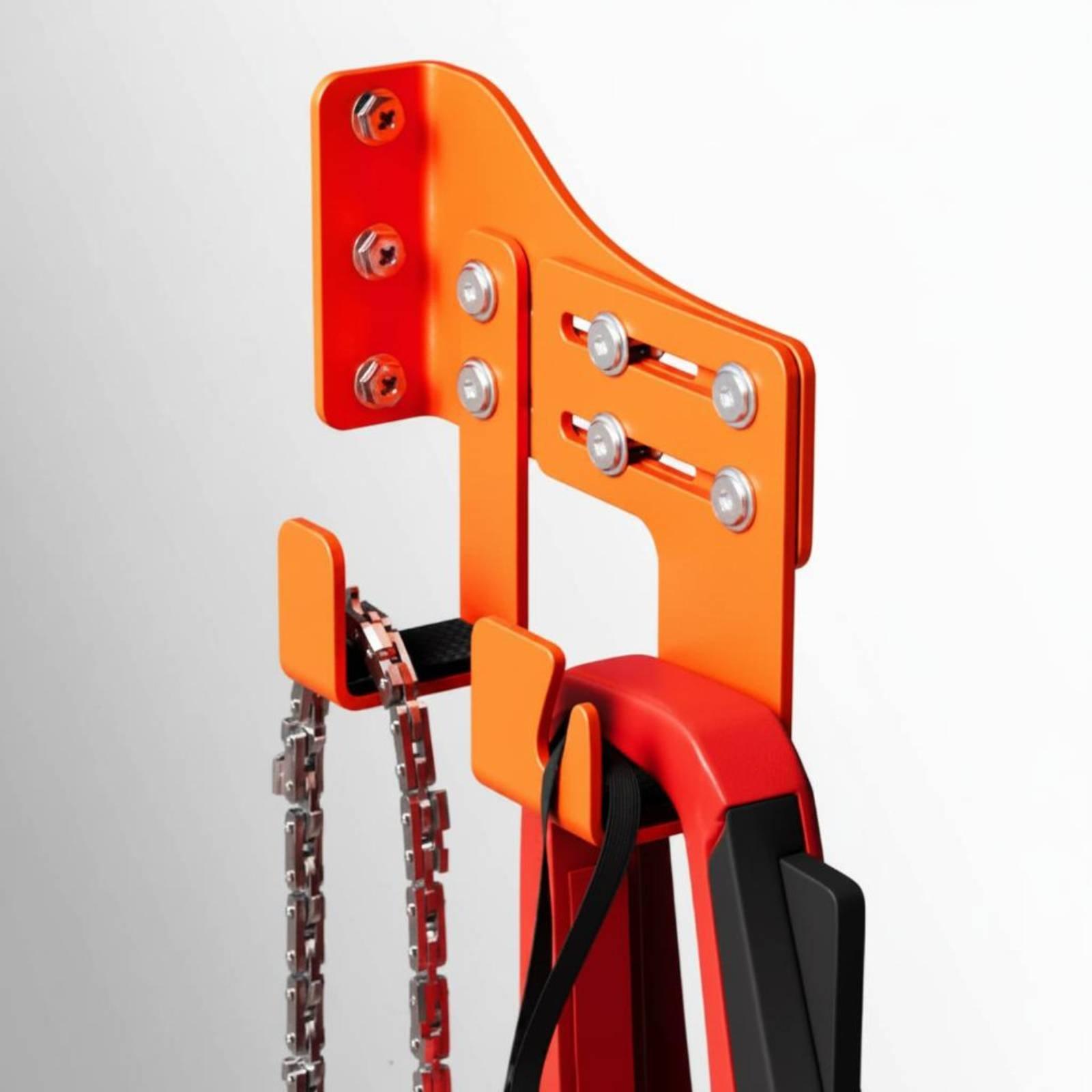 2ピース伐採ツール壁掛けハンガー、二重吊り下げ式伐採ツールフ - Workshop Tools Hanging のレビューと価格