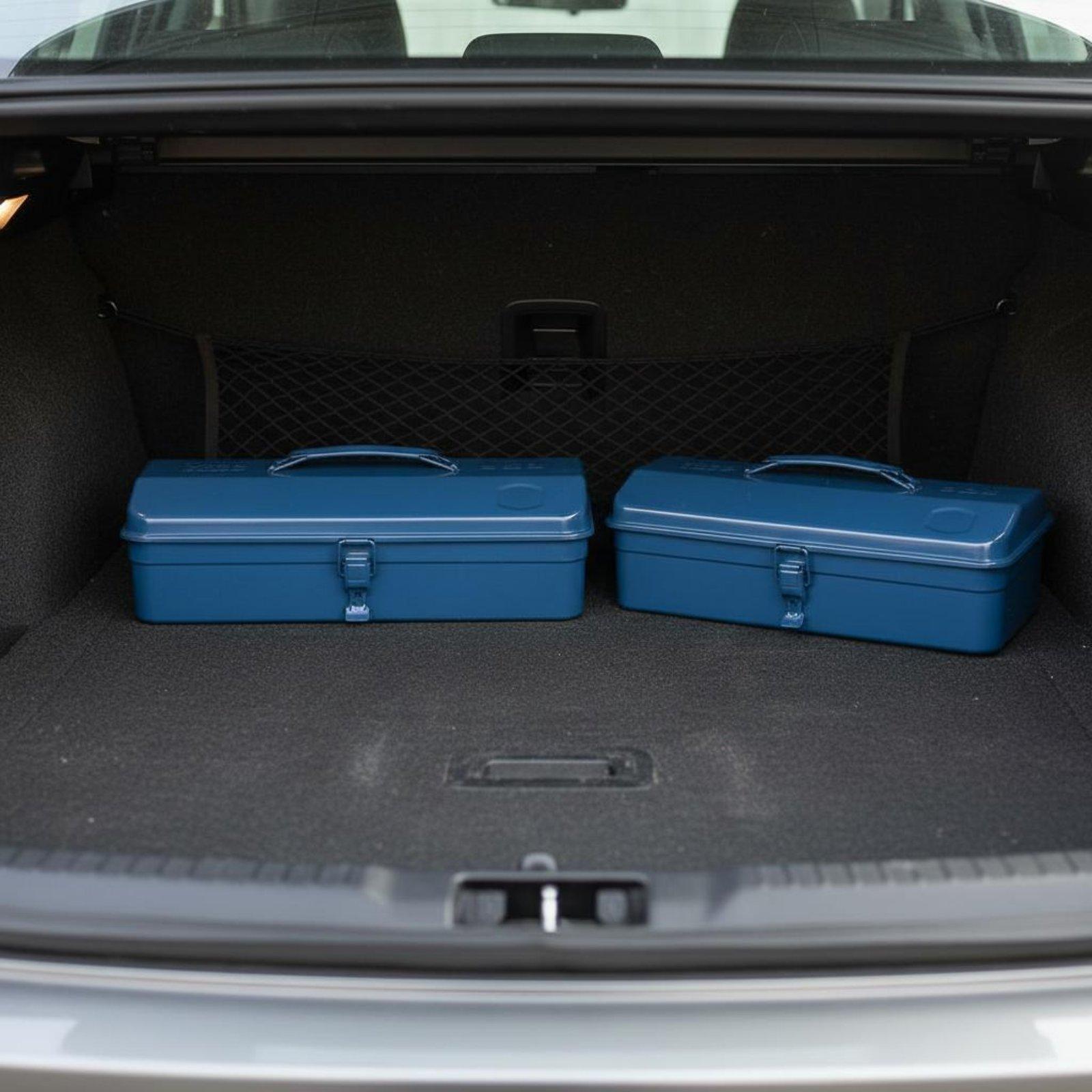 鉄製ツールボックス 重厚型頑丈な金属製収納箱 車載用ポータブ - Tools Workshops のレビューと価格