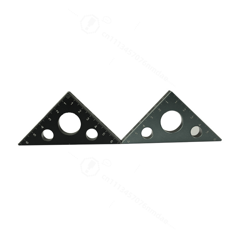 厚いアルミ製三角定規 90/45度 °   木工用直角測定ゲ - Marking Tools In Workshop のレビューと価格