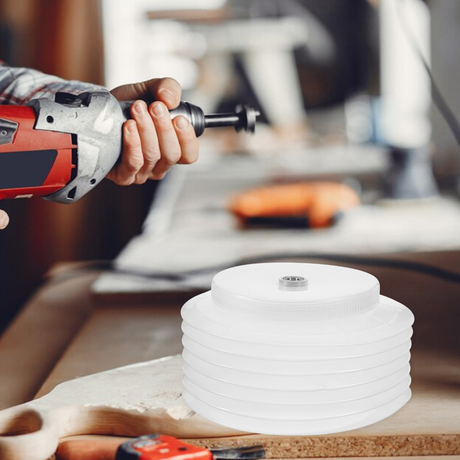 インパクトドリル用ヘビーデューティーダストカバー、作業場での - Power Tools For Workshop のレビューと価格