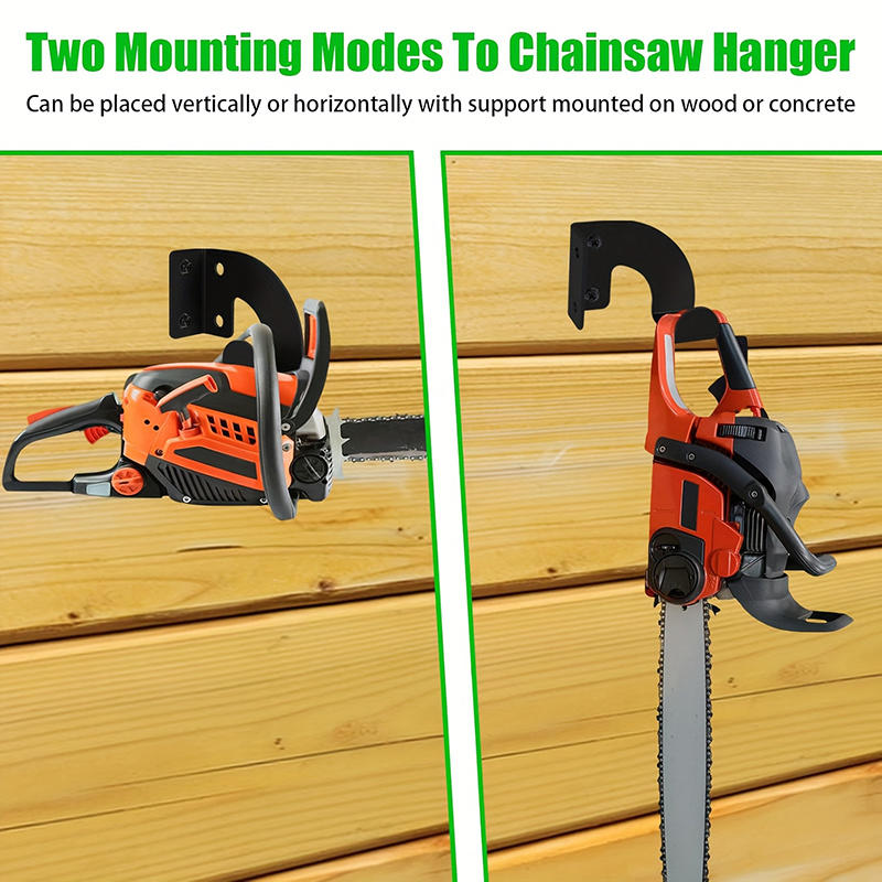 頑丈な金属製チェーンソー壁掛けハンガー、作業場用工具収納ラッ - Workshop Tools Hanging のレビューと価格