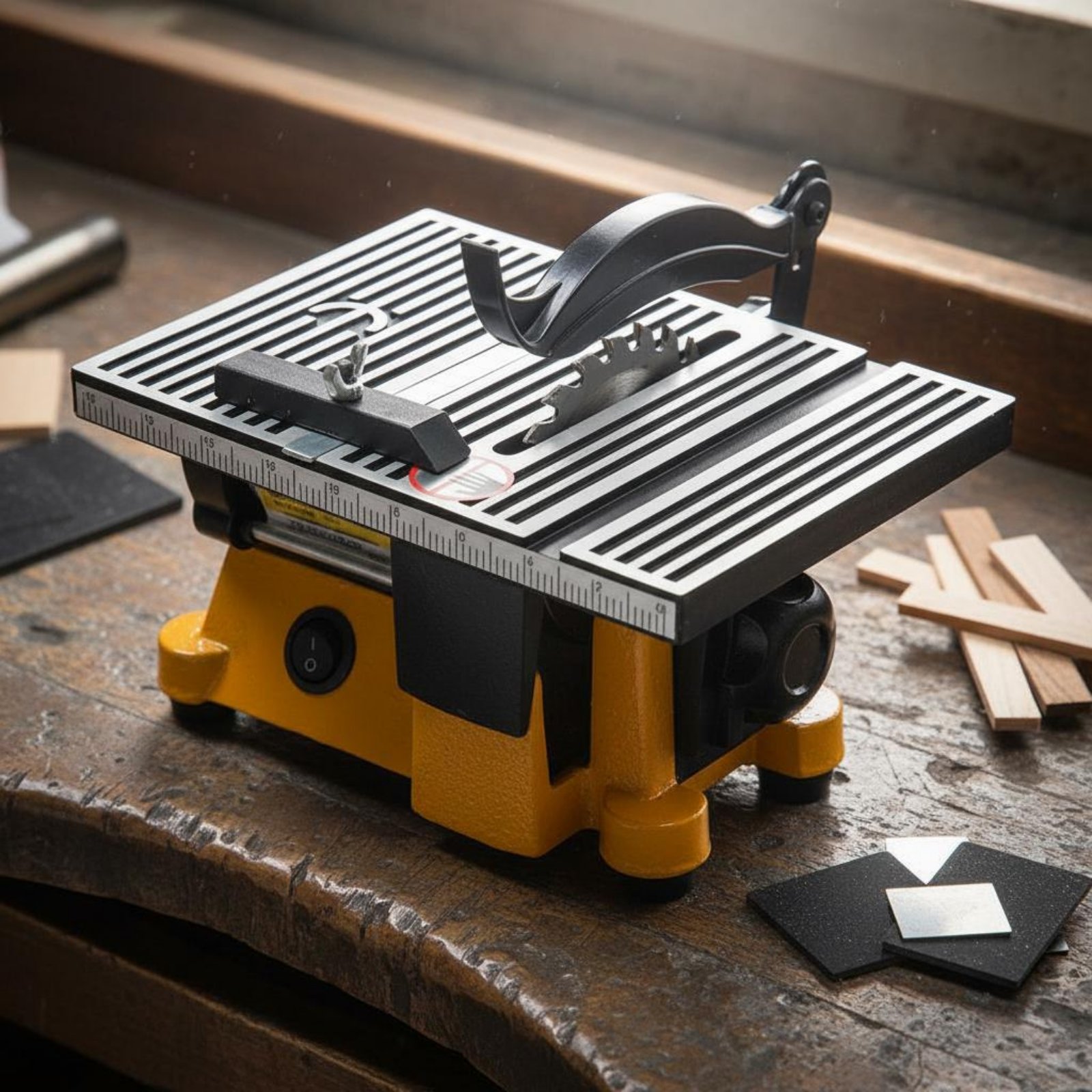 ミニテーブルソー ポータブルミニチュアベンチソー切断機 低騒 - Power Tools For Workshop のレビューと価格